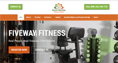 Desktop Screenshot of fivewayfitness.com